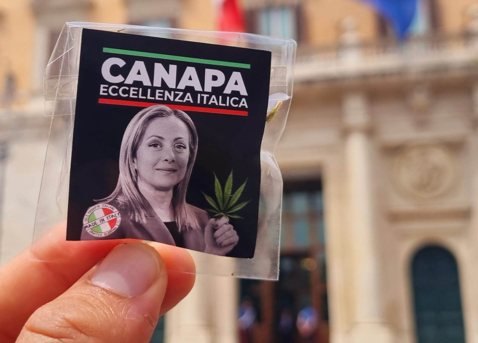 video-|-spaccio-di-cannabis-(light)-marchiata-meloni:-e-il-flash-mob-di-piu-europa